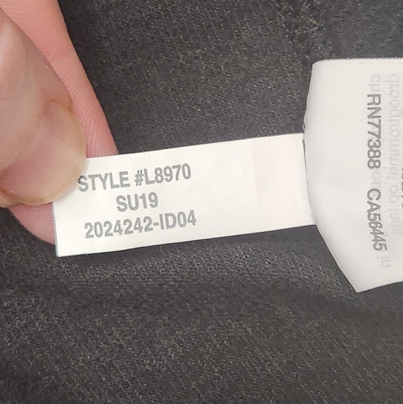 Madewell Womens Medium Sleeveless Audio Knot Front Tank Top Shirt Black - Picture 7 of 7